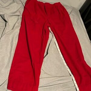 Vintage Cabin Creek women’s 14 petite red corduroy pants